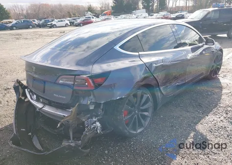 2020 Tesla Model 3 from USA, damaged, VIN 5YJ3E1ECXLF736151